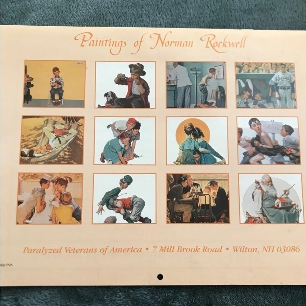 Norman Rockwell Paintings 2003 Calendar
